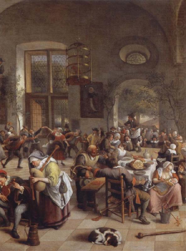 Tanzvergnugen in a coarse tavern, Jan Steen